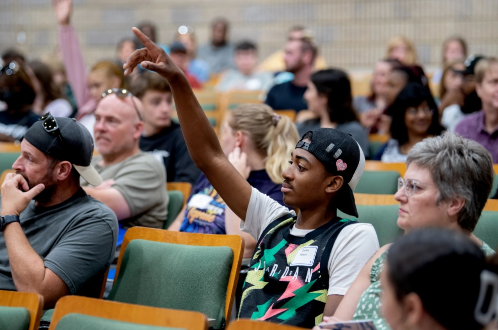 Democratic classroom emphasizes coming to voice